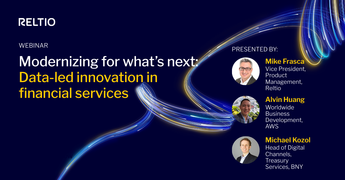 Modernizing for what’s next: Data-led innovation in financial services.