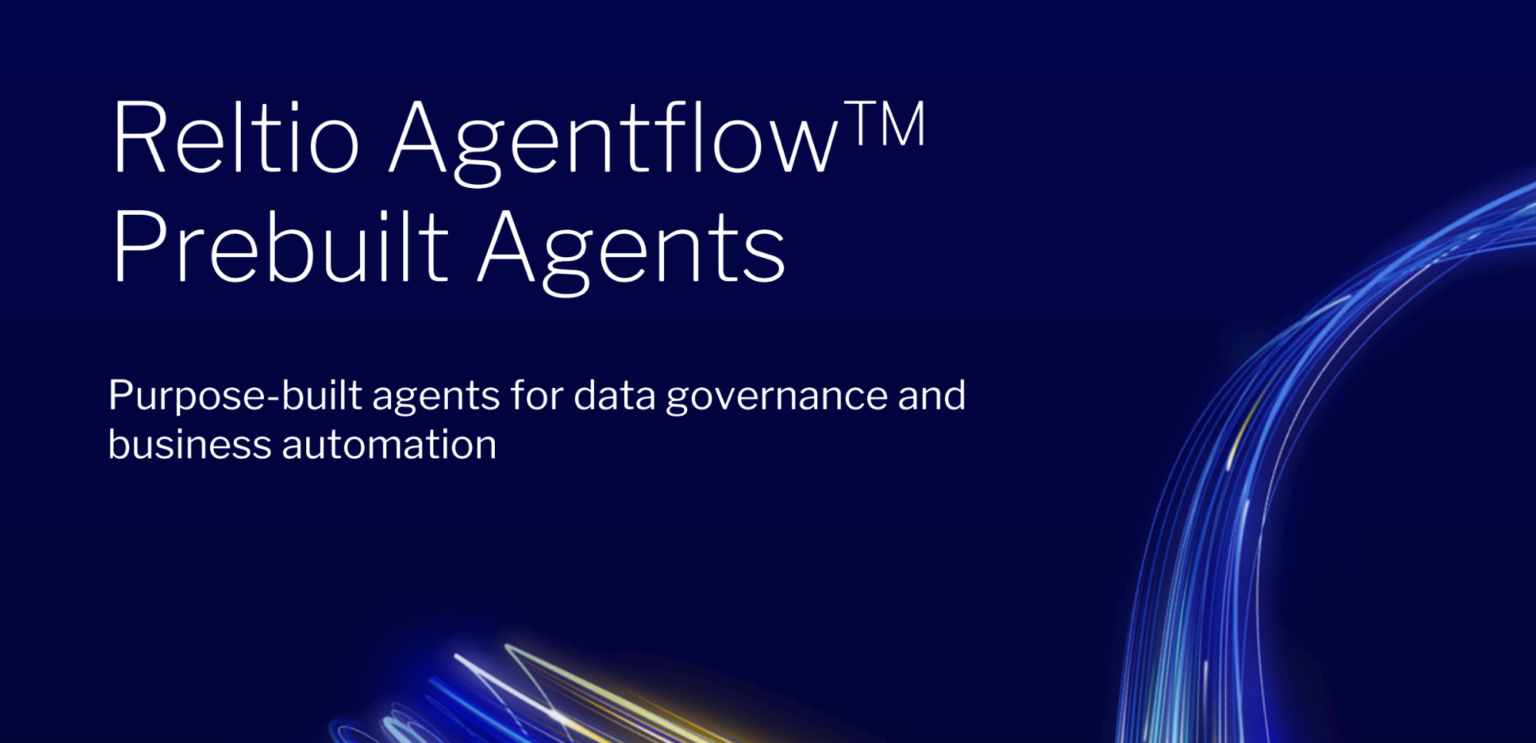 Reltio Agentflow™ Prebuilt Agents