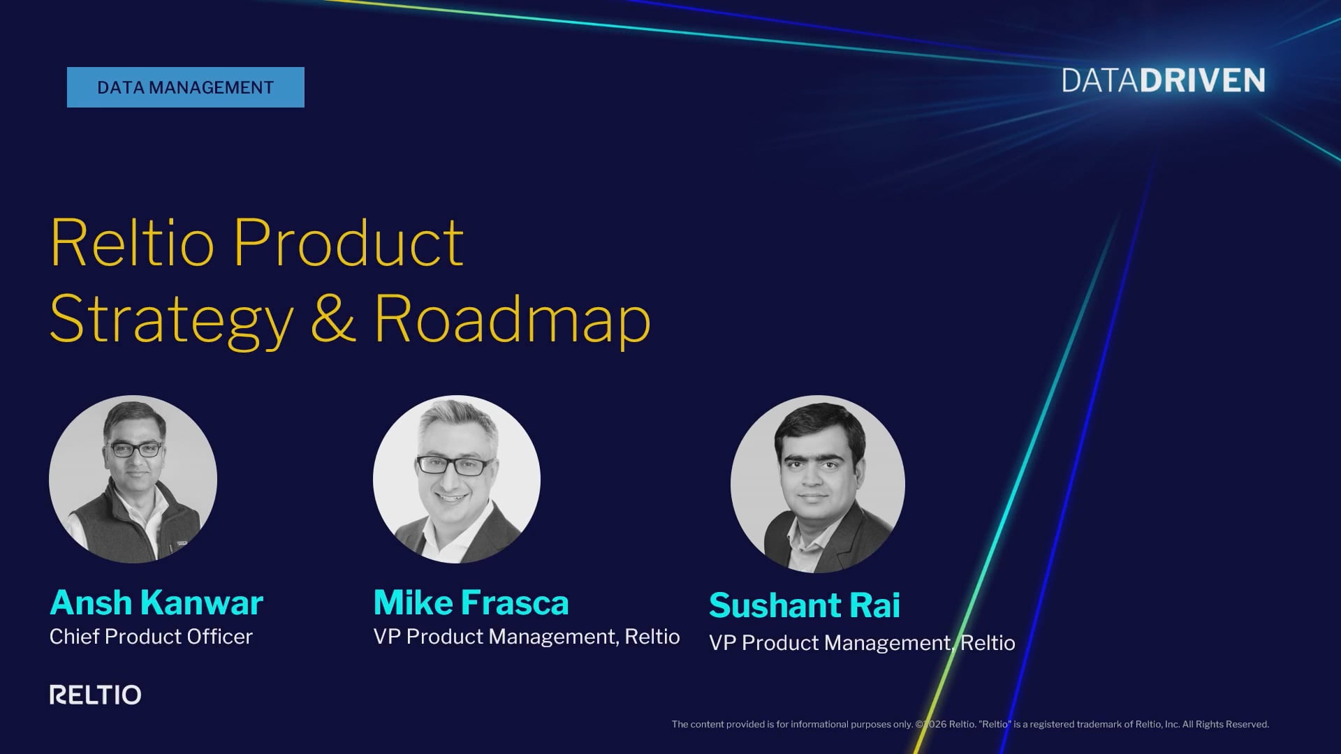 Click to play Reltio Video