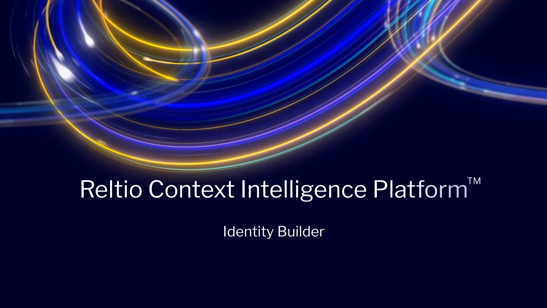 Click to play Reltio Video