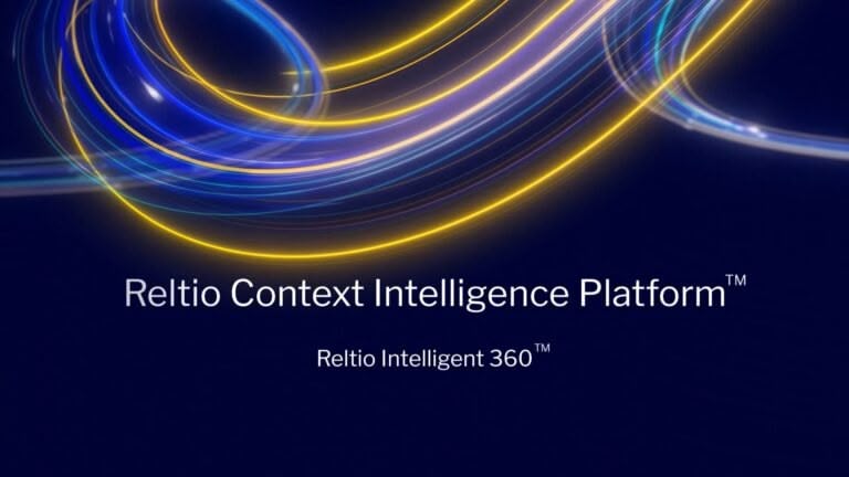 Reltio Intelligent 360™: Real-time 360 profiles for AI-ready data.