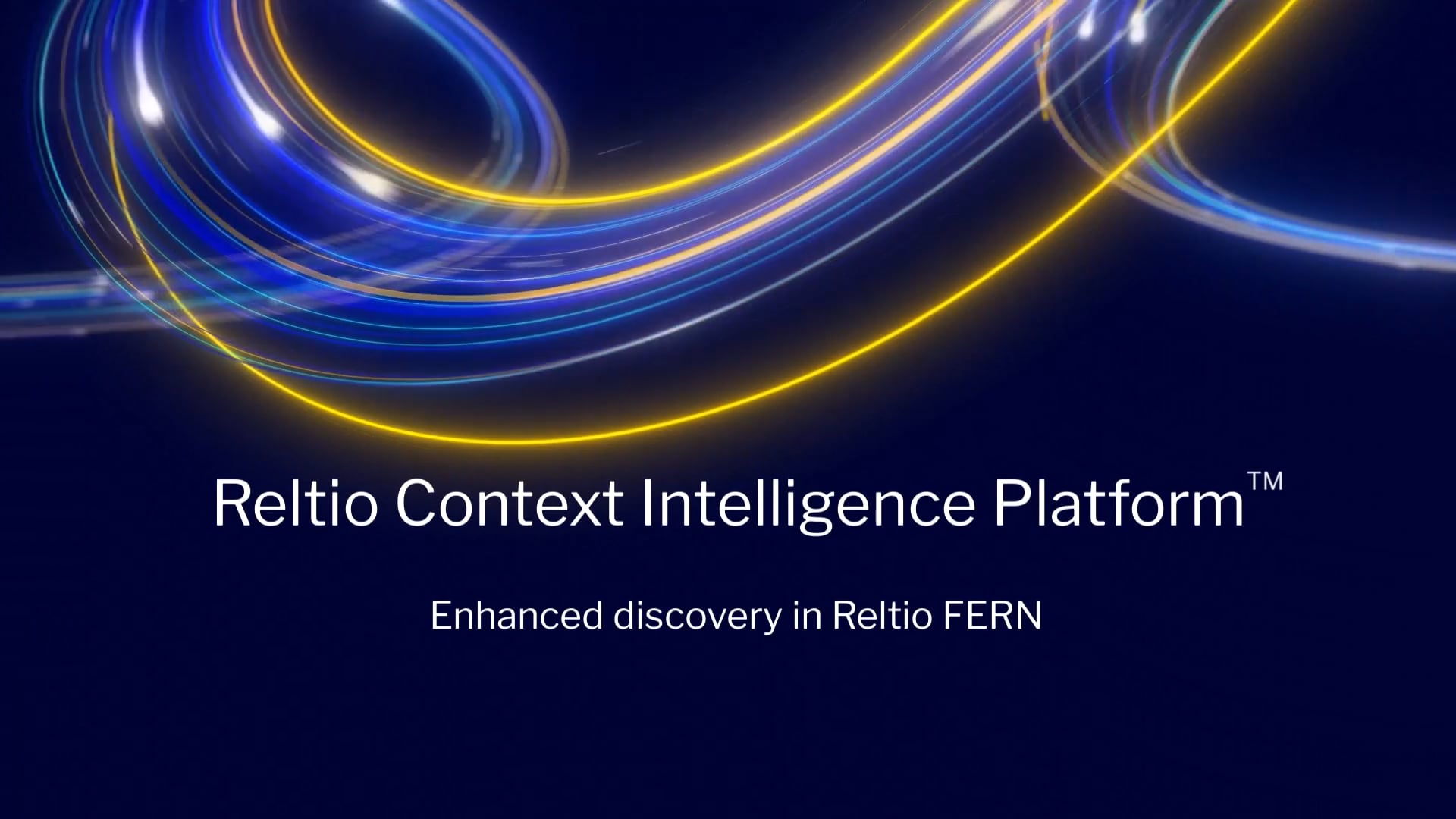 Click to play Reltio Video